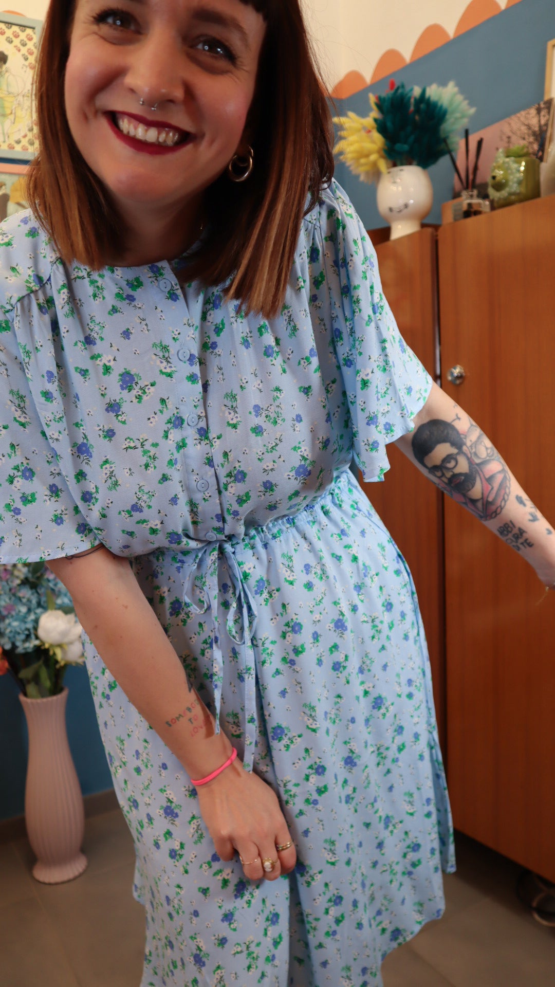 Vestito SKY FLOWER