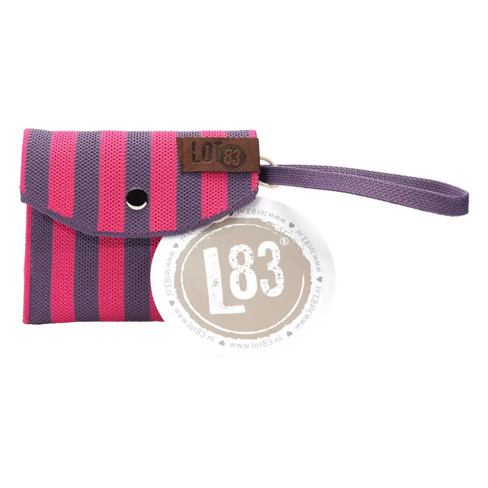Portafoglio SMALL VIOLA E ROSA