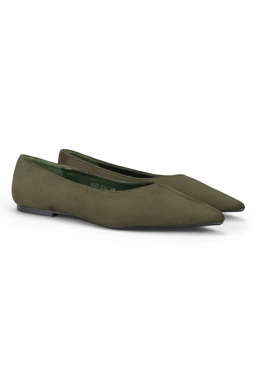 Ballerina SUEDE VERDE