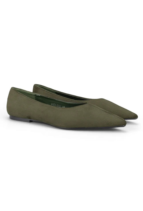 Ballerina SUEDE VERDE