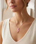 Collana GATTO ROSA