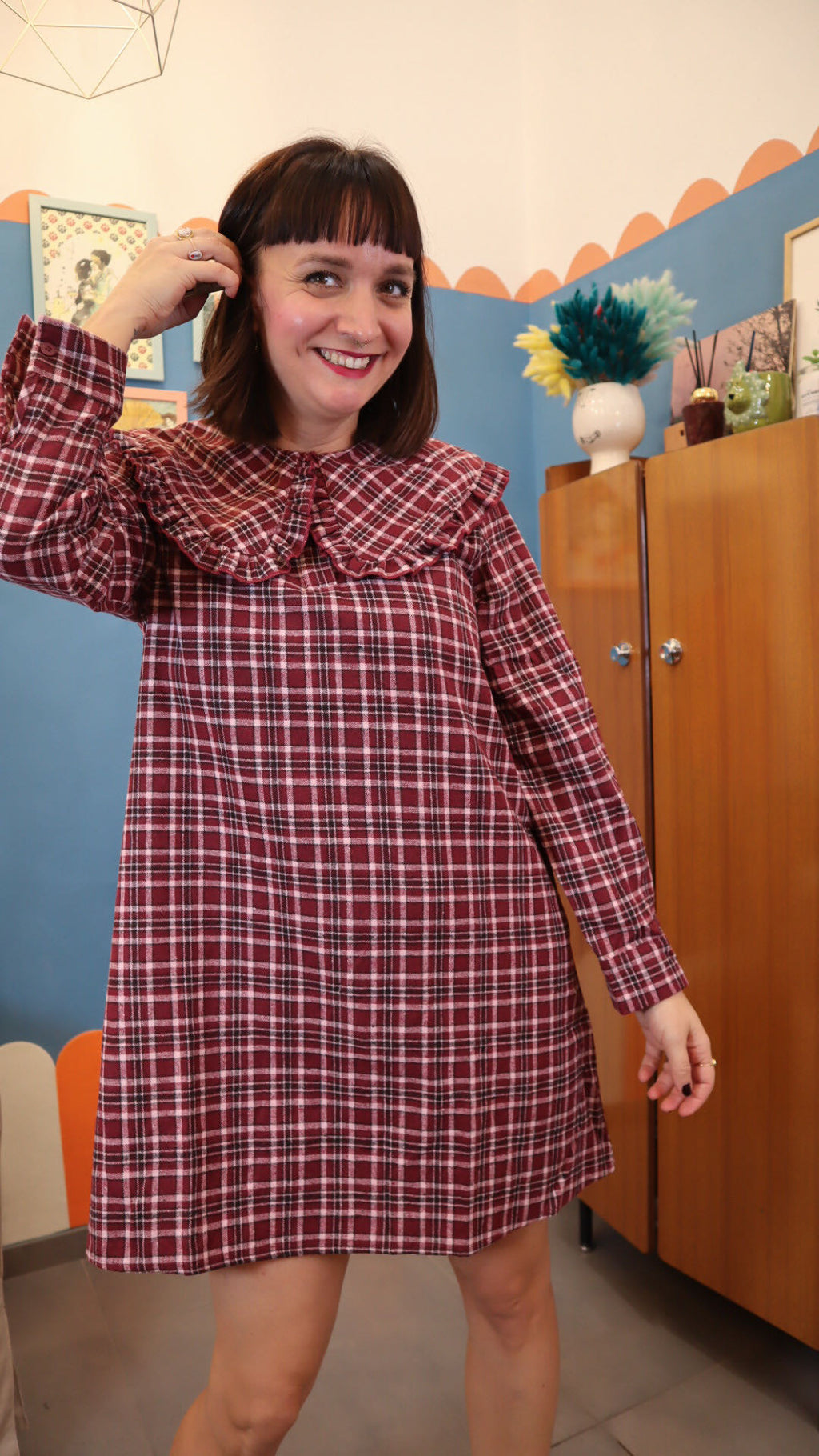Vestito POLLI CHECK