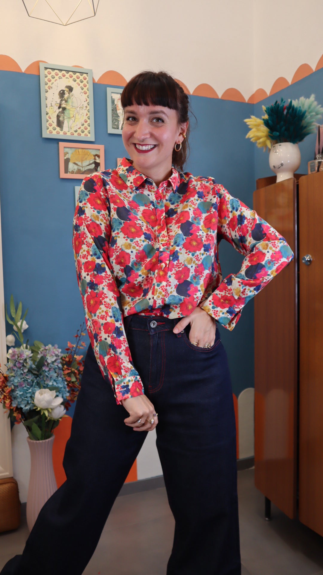 Camicia EMI PRINTING FLOWER