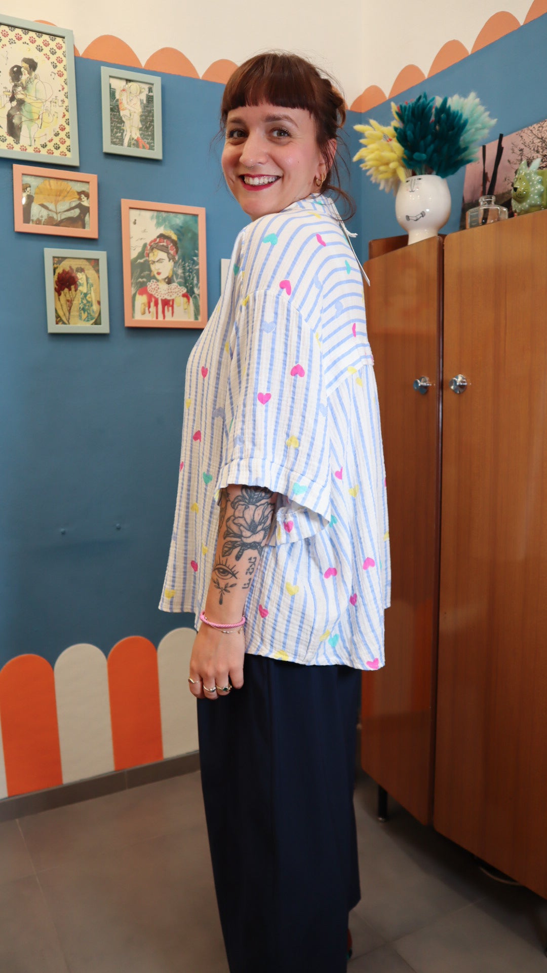 Camicia CUORE AZZURRO