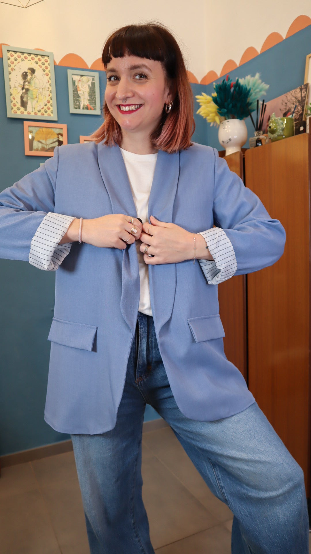 Blazer basic POLVERE