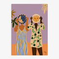 Stampa DUO SOLE E LUNA-BOHO MODERNISTA