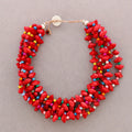 Collana FIL FIL ROSSA