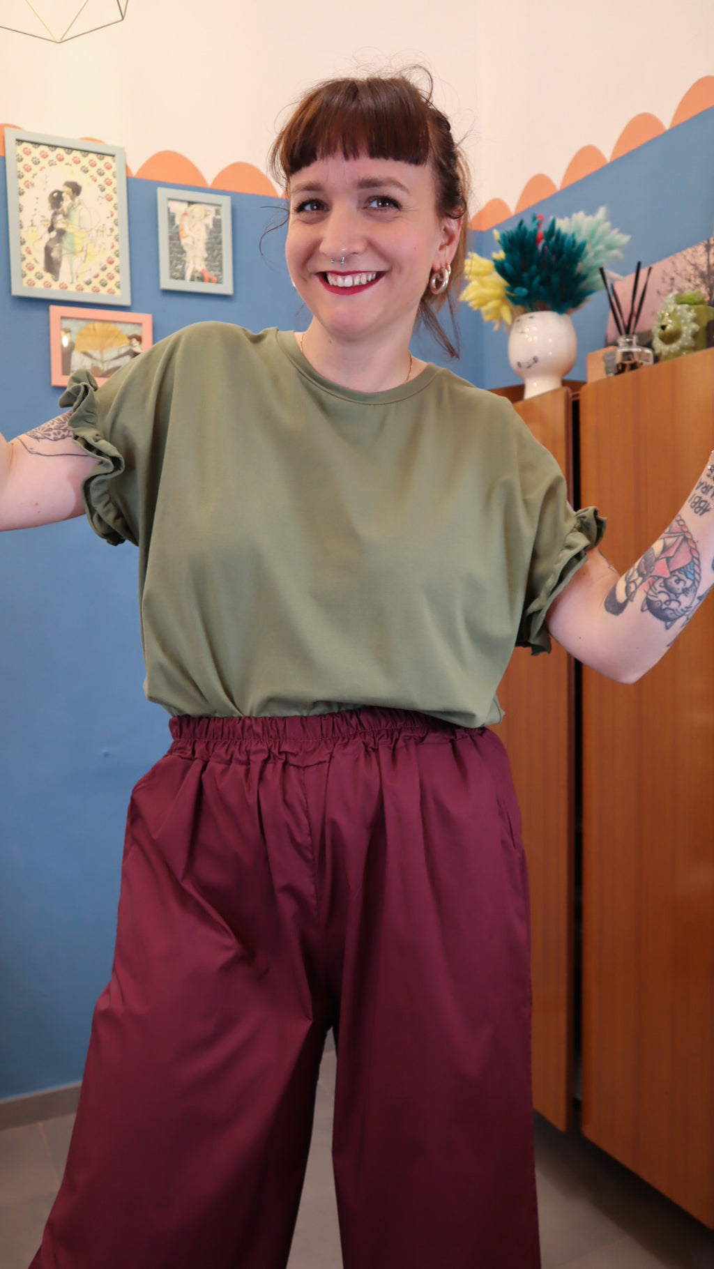 T-shirt basic VERDE