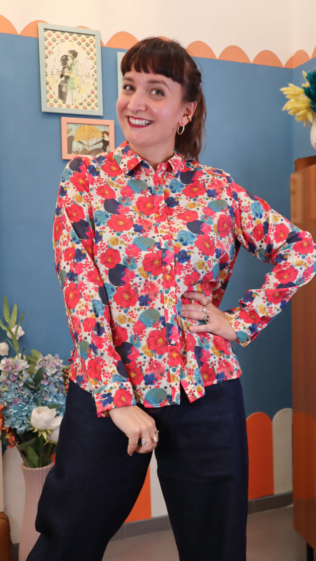 Camicia EMI PRINTING FLOWER