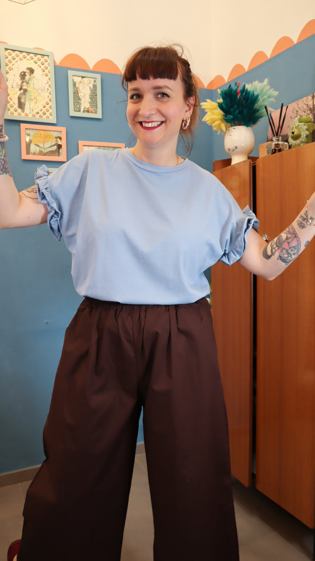 T-shirt basic CELESTE