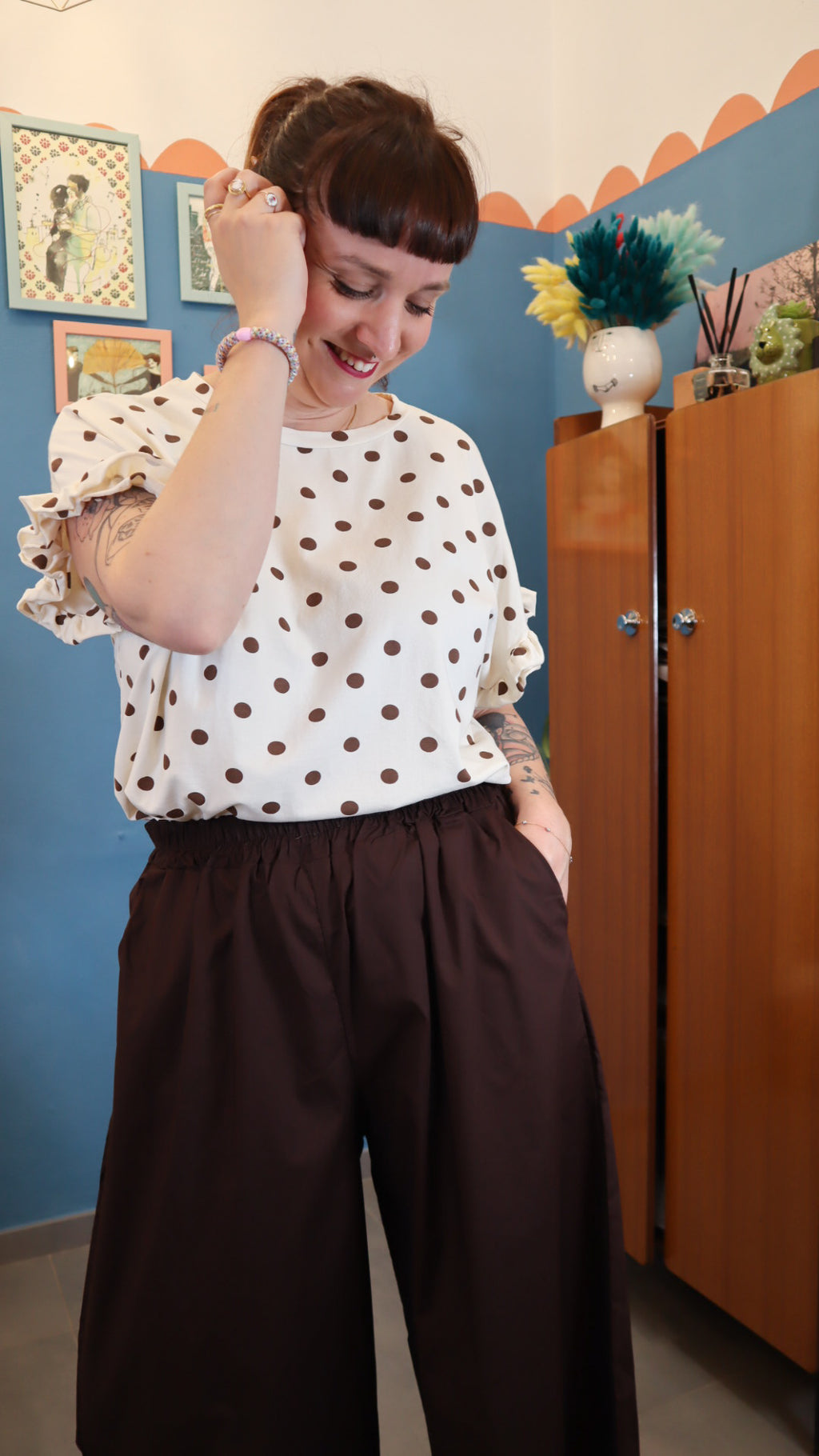 Pantalone GRESH BROWN