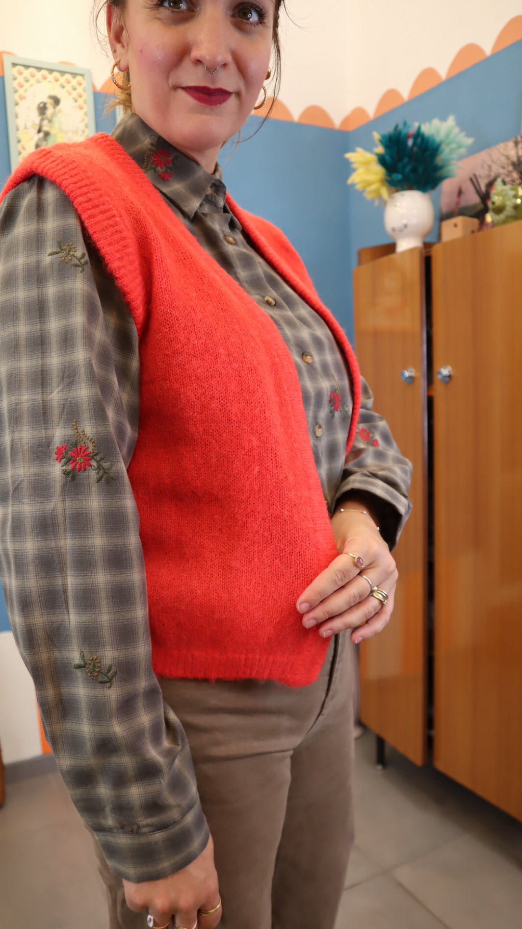 Gilet ORANGE BLUSH