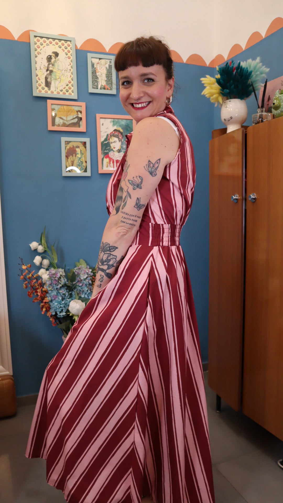 Vestito RIGHE