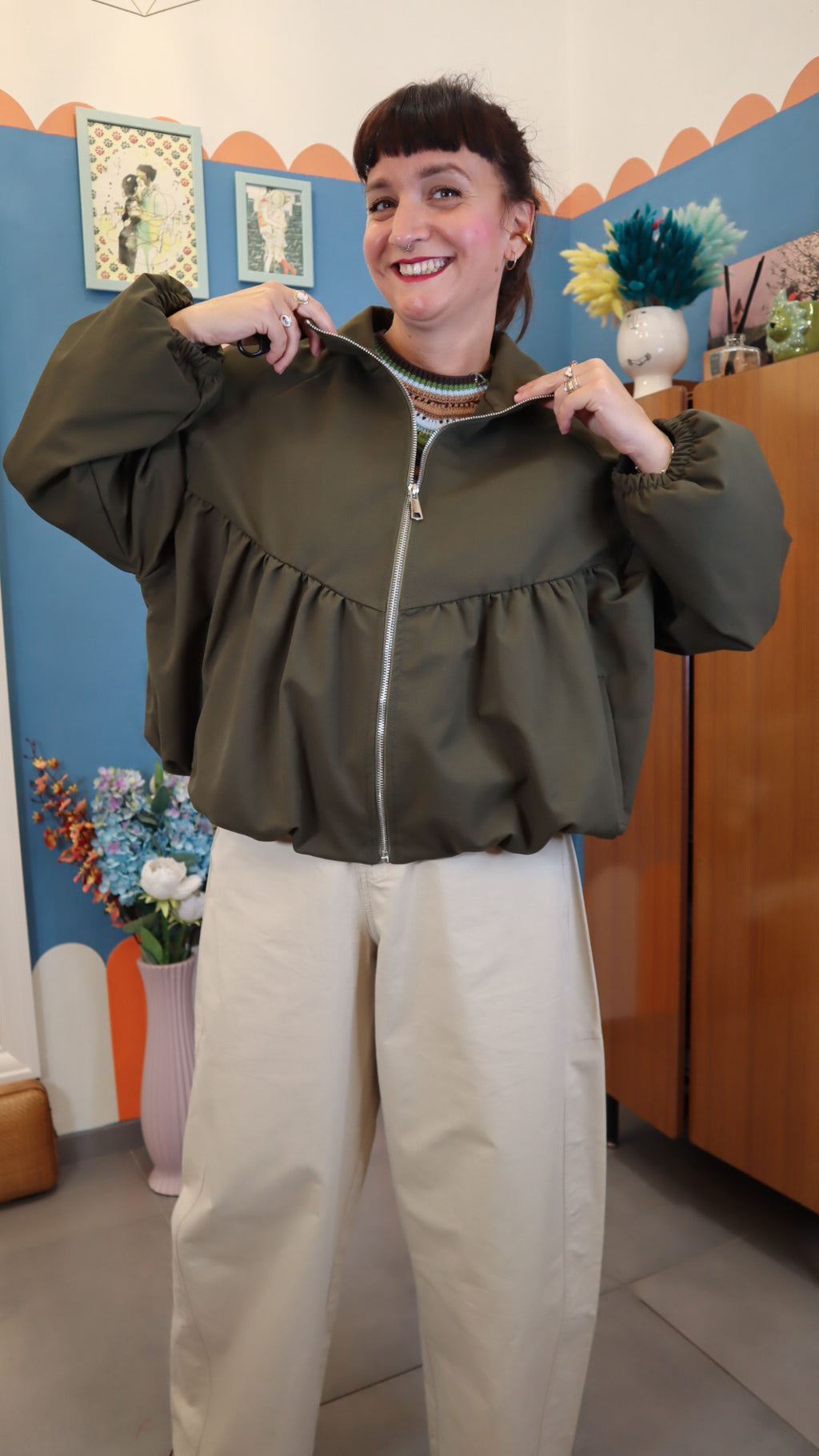 Bomber MI LORETTA VERDE