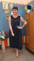 Vestito basic Blu