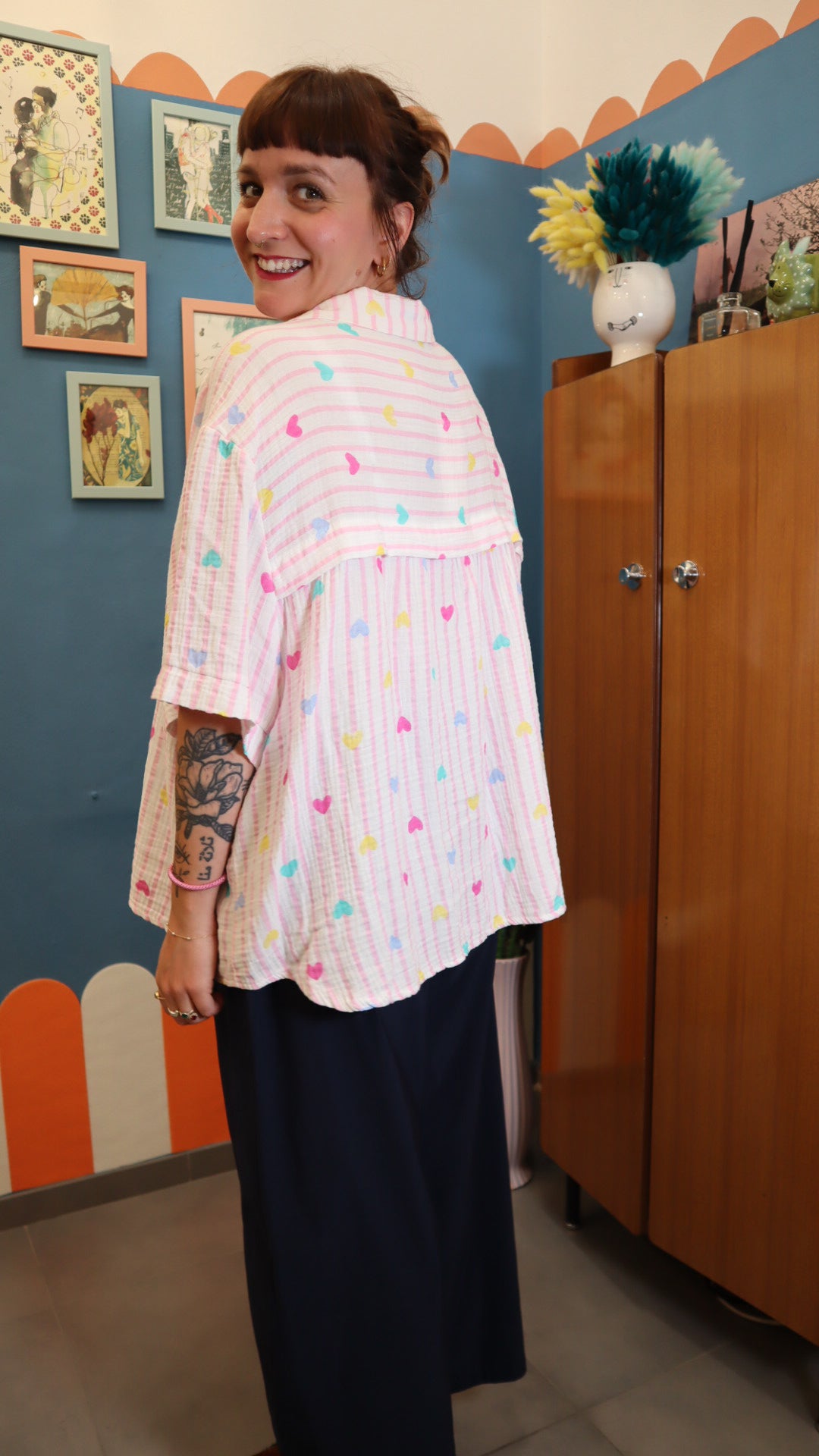 Camicia CUORE ROSA
