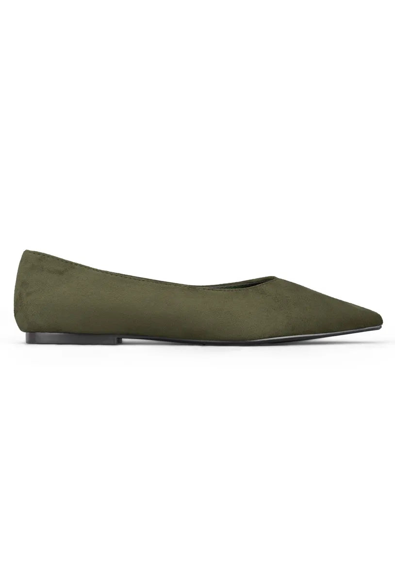 Ballerina SUEDE VERDE