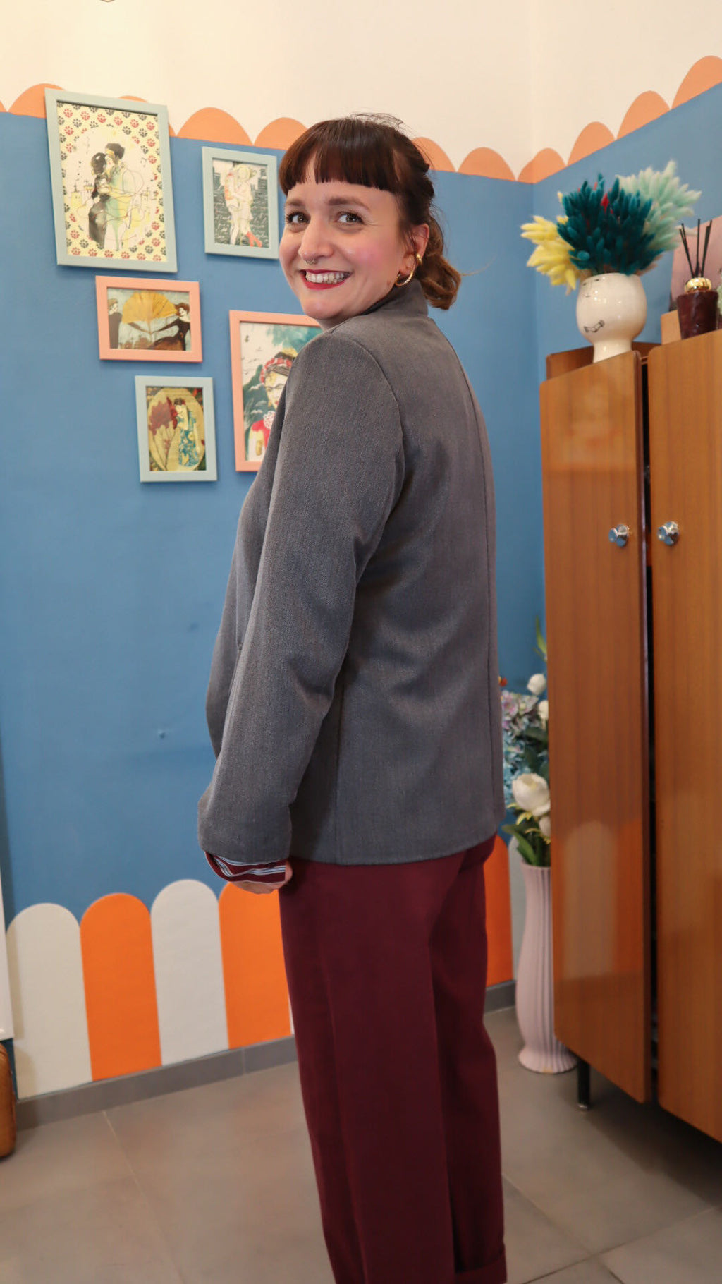 Blazer ASIAN GRIGIO