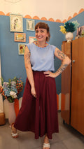 Pantalone BASIC BORDEAUX