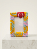 Cornice PUNCH NEEDLE GIALLA