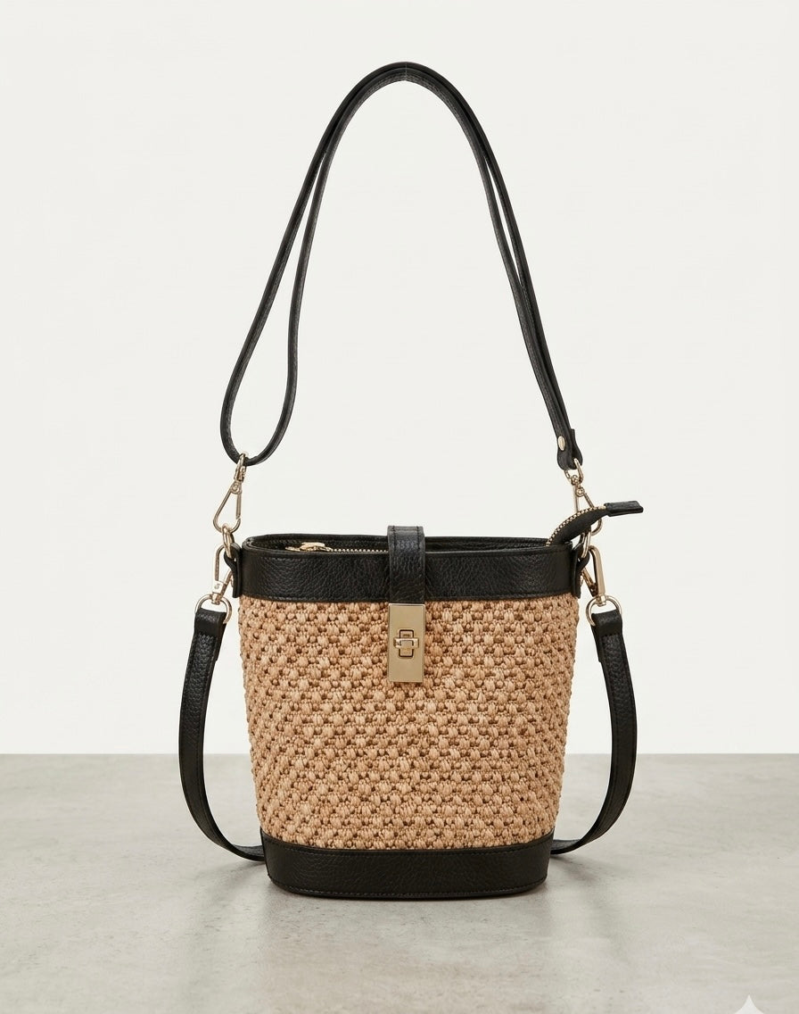 Borsa Secchiello nero