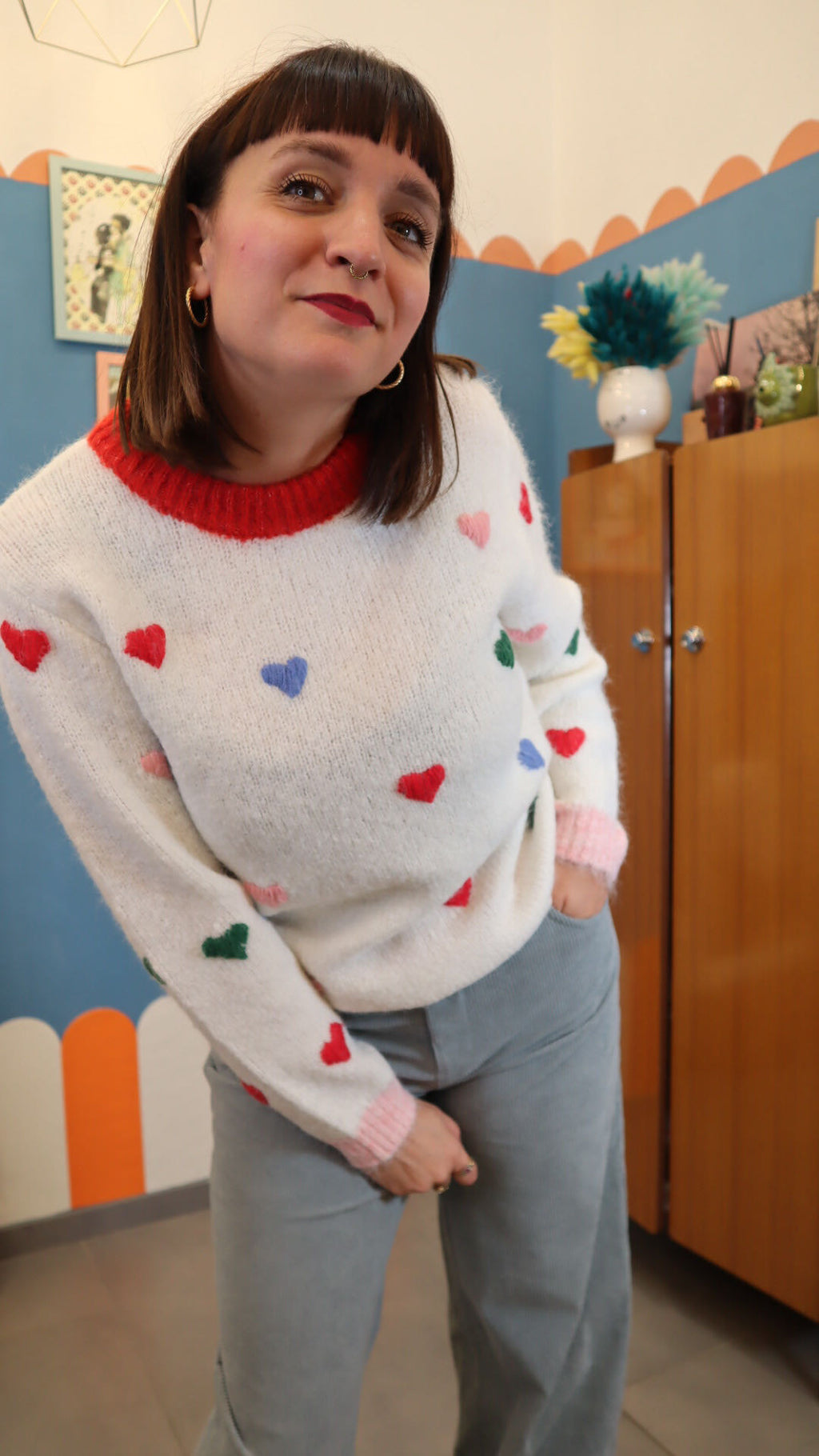 Maglione CUORI BELABLU