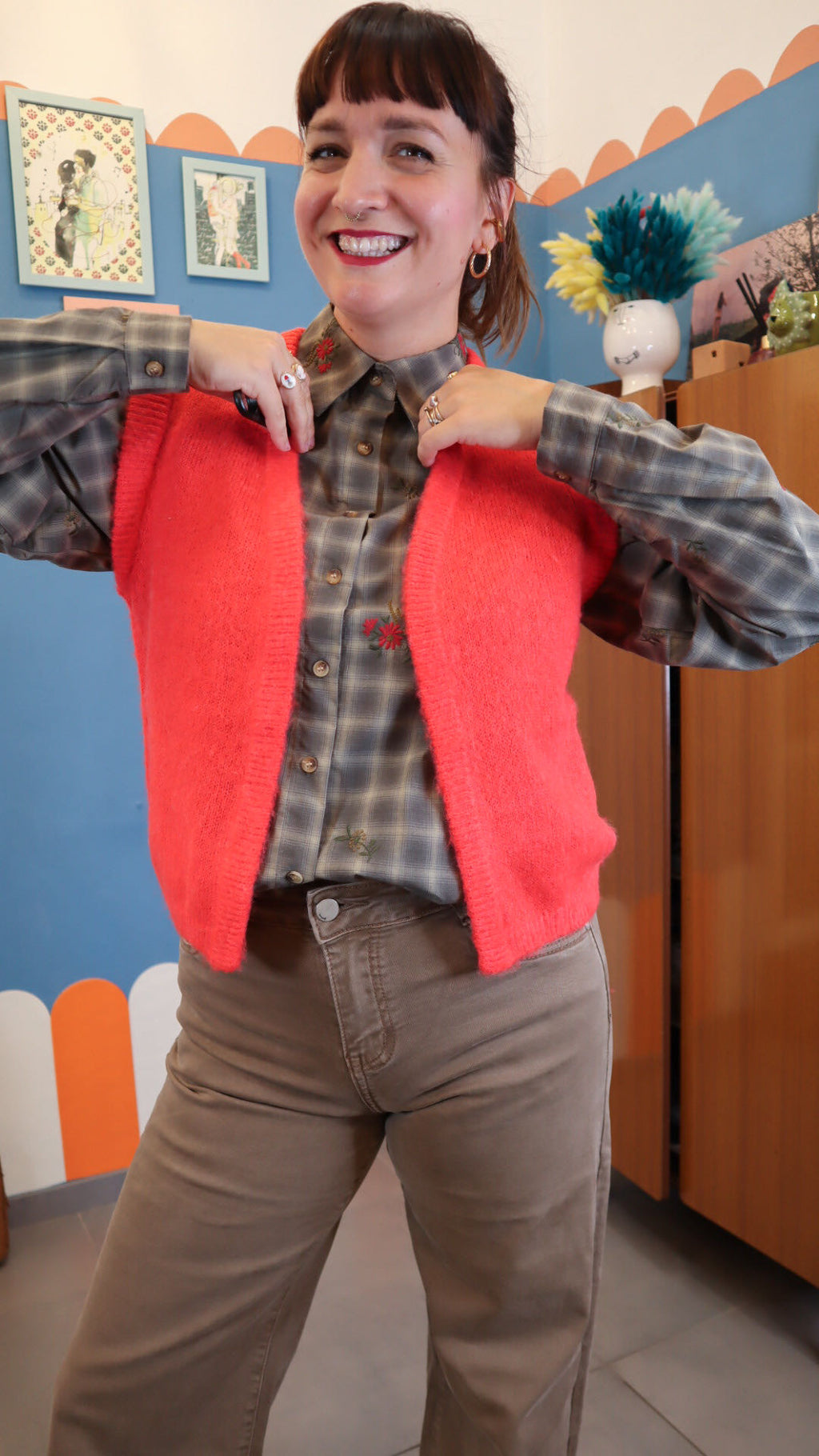 Gilet ORANGE BLUSH