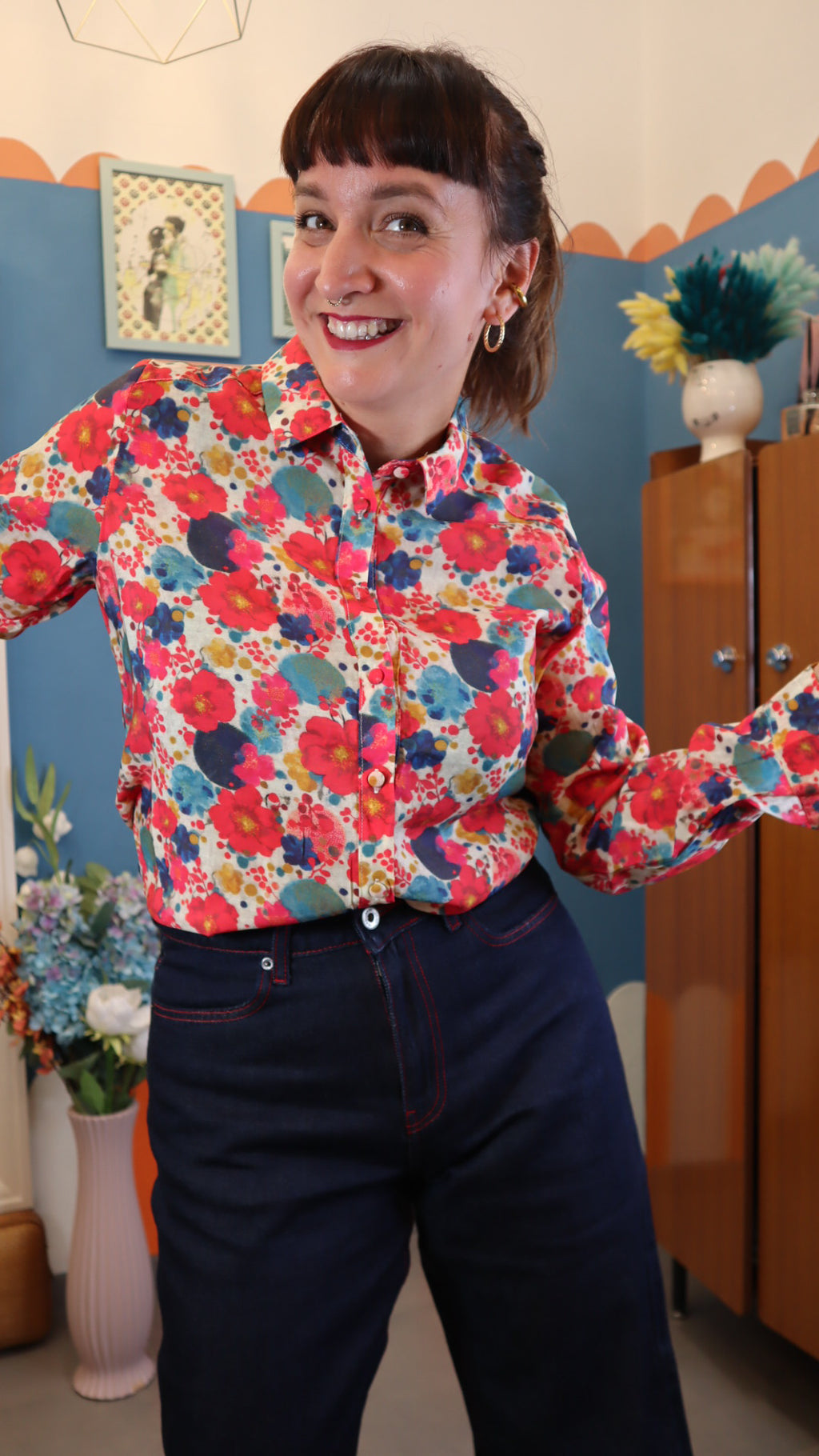 Camicia EMI PRINTING FLOWER