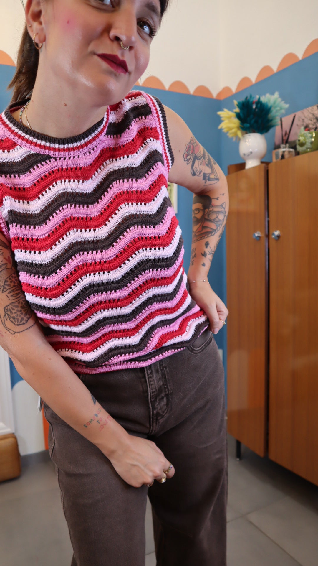 Gilet ONDE PINK