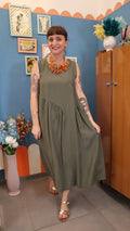 Vestito basic VERDE