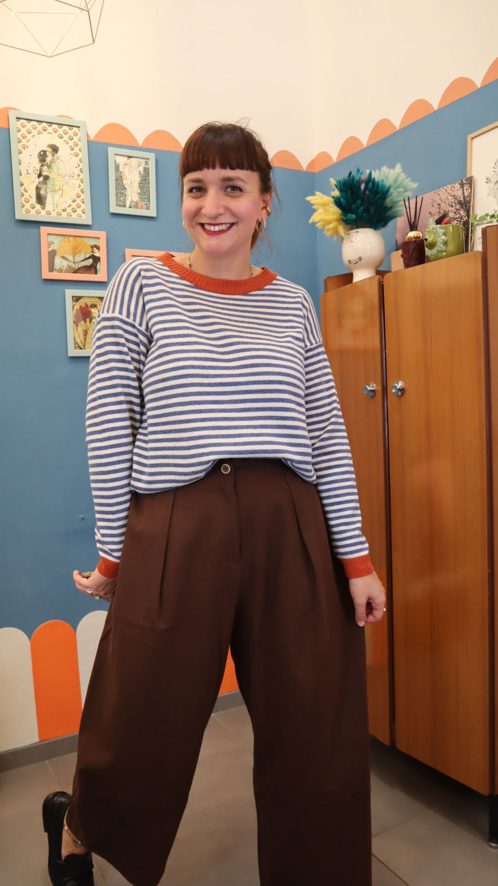 Maglione CASHMERE RIGHE