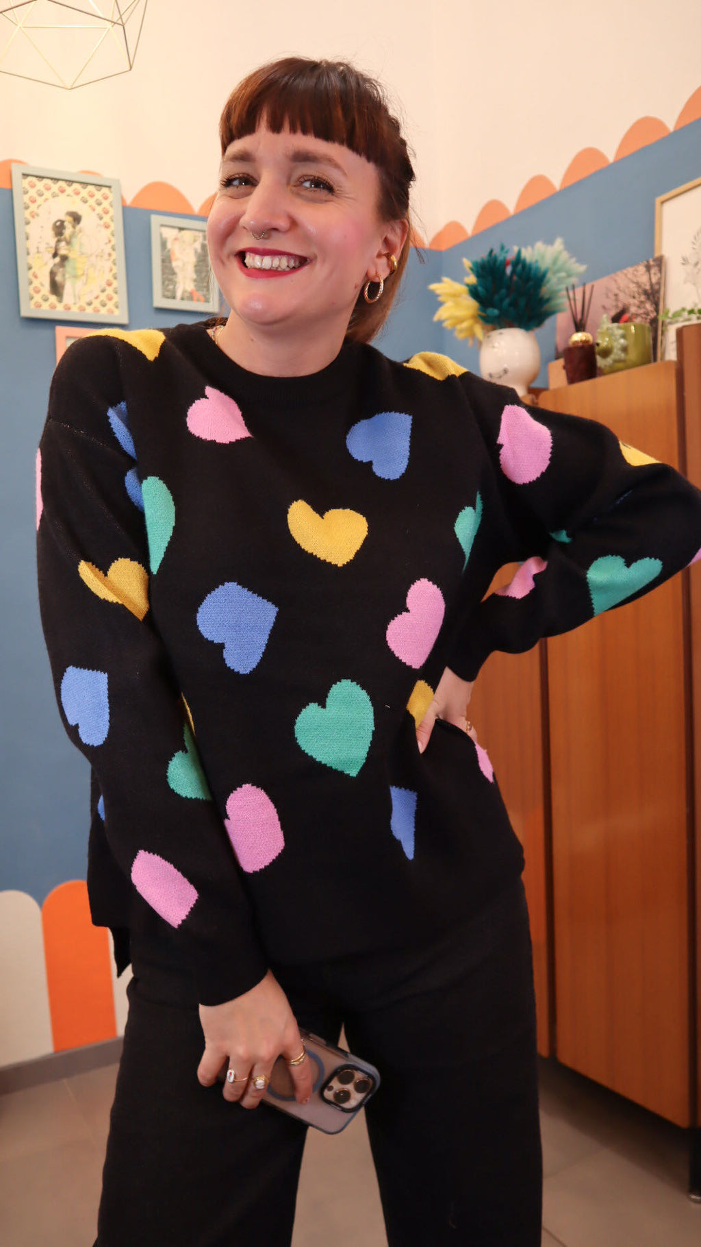 Maglione CUORI