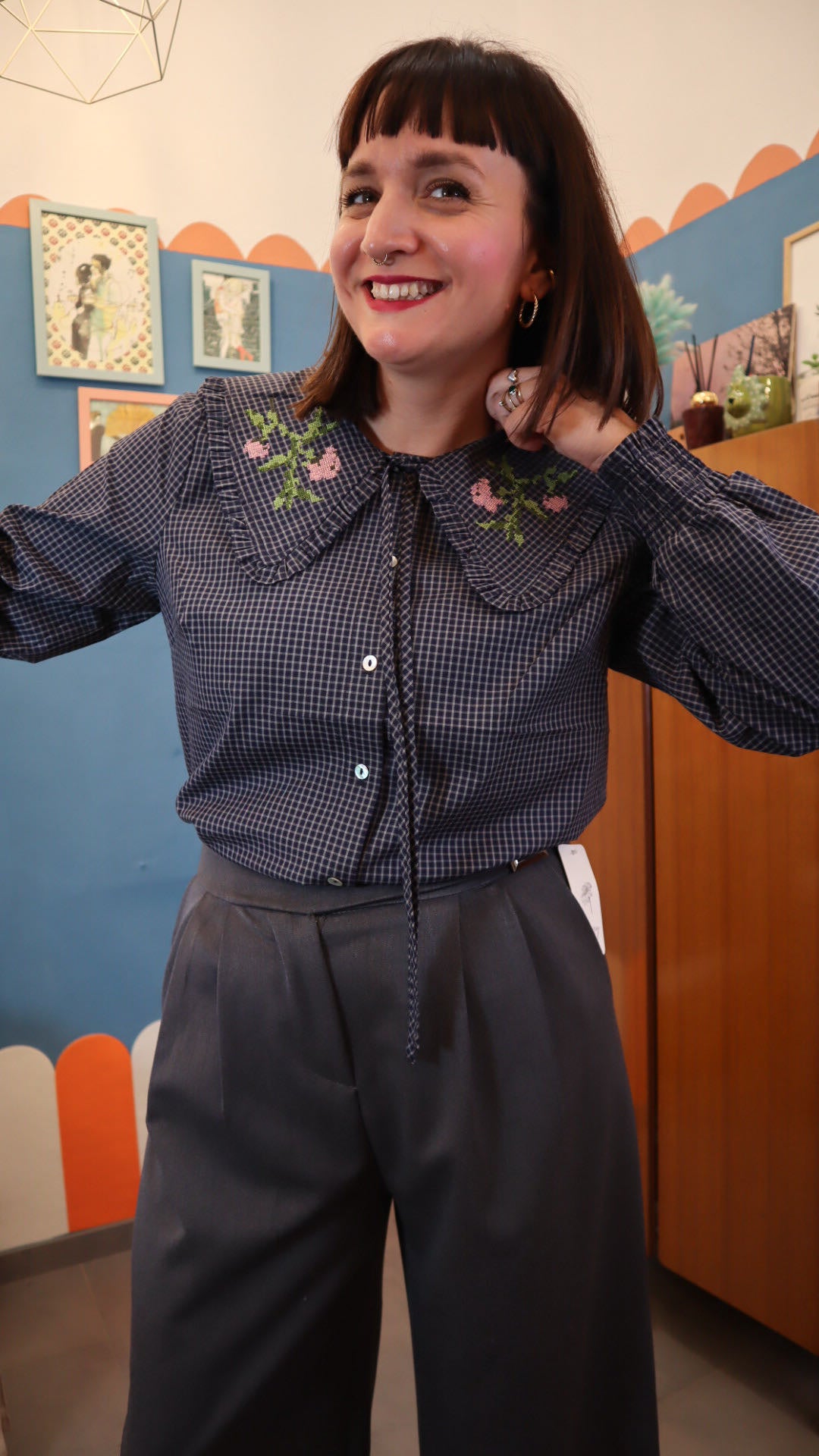 Camicia NURIYA BLU