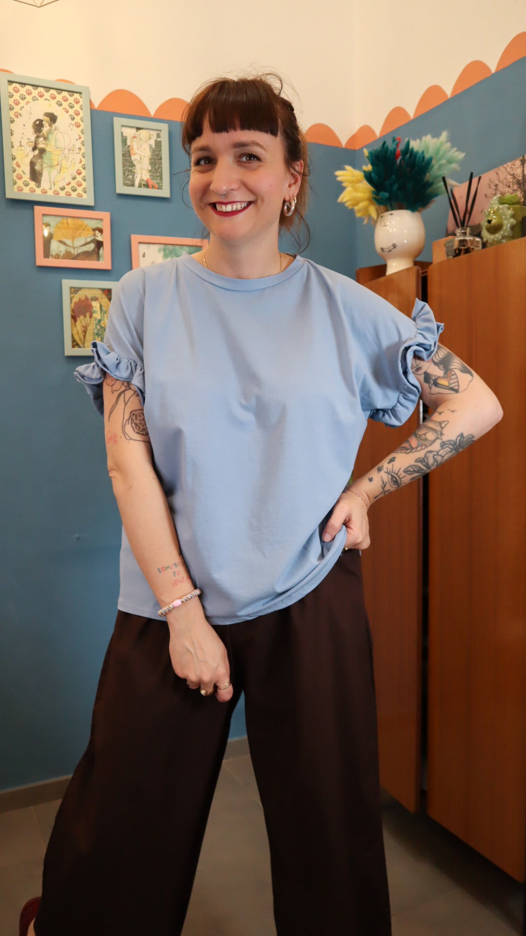 T-shirt basic CELESTE