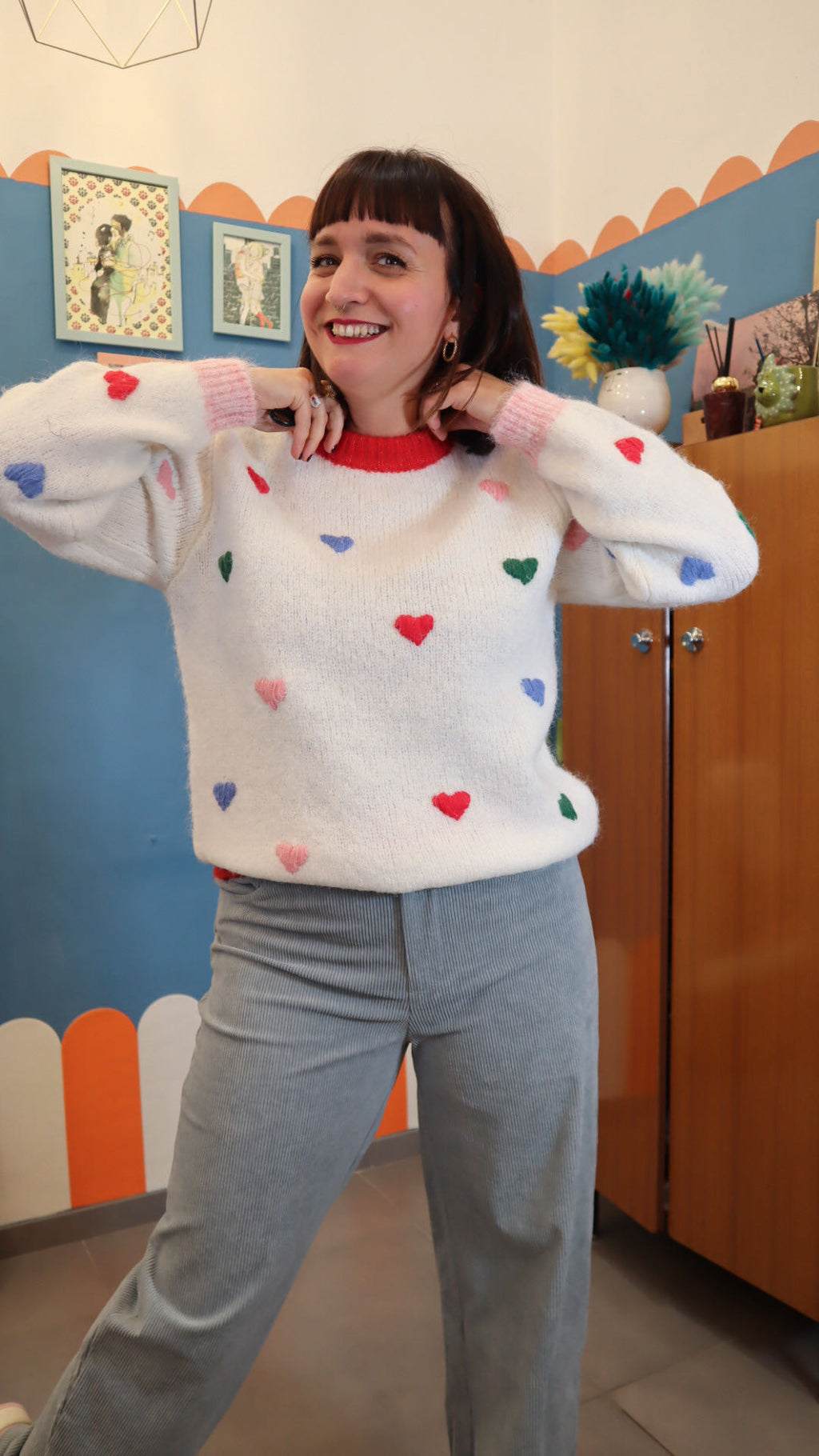 Maglione CUORI BELABLU