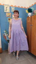 Vestito CHECK LILLA