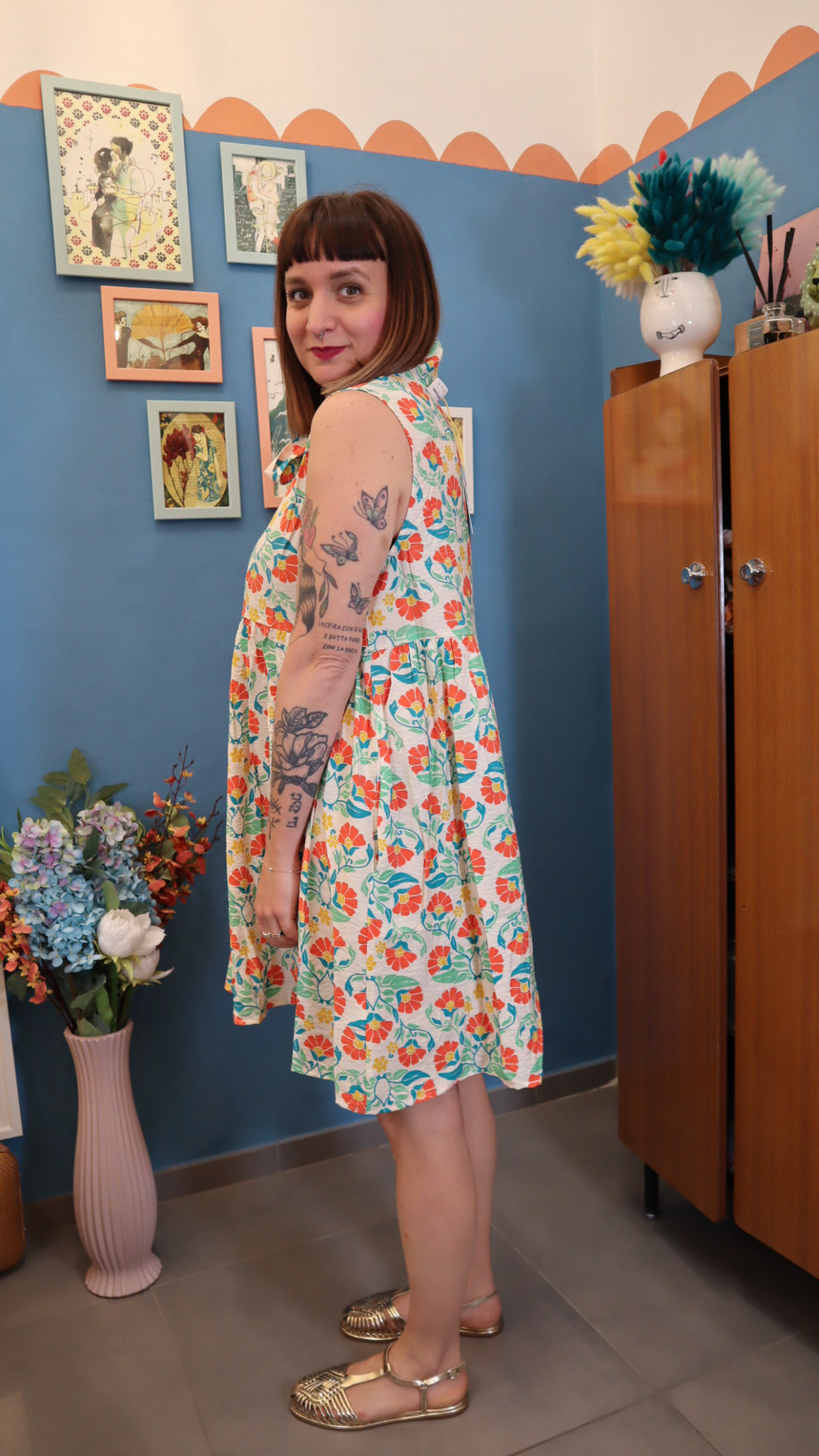 Vestito ORANGE FLOWER