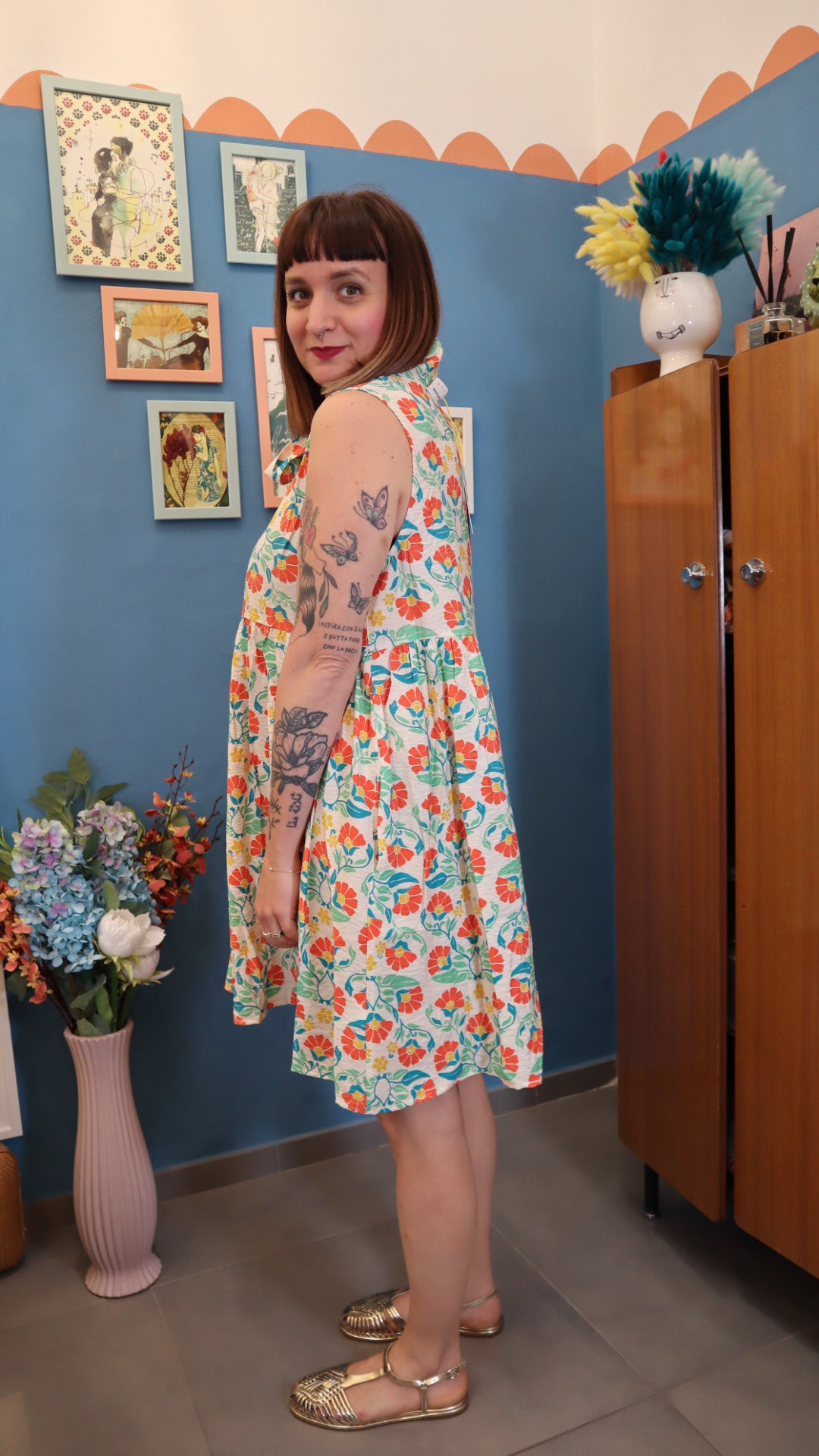 Vestito ORANGE FLOWER