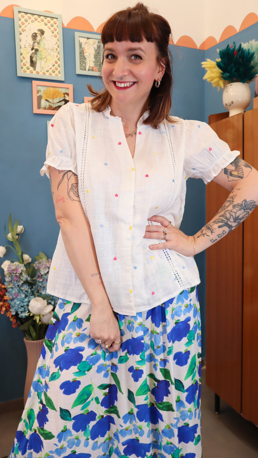 Camicia CUORI