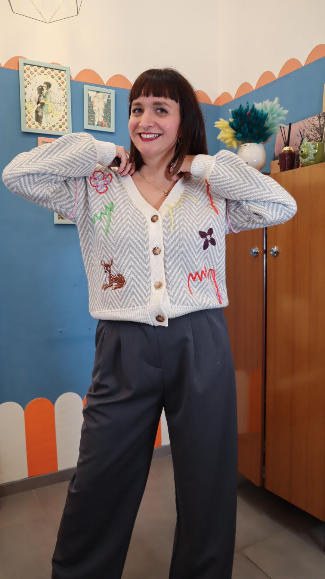Maglione NURAVISSI GREY