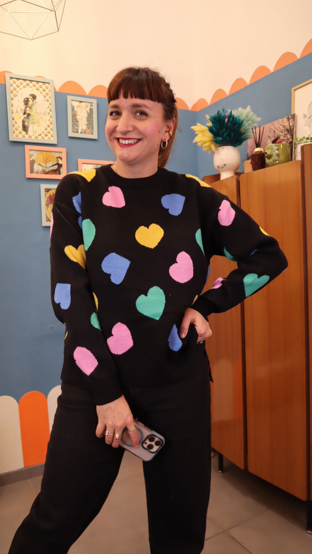 Maglione CUORI