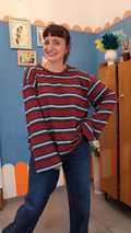 Maglia RIGHE BORDEAUX