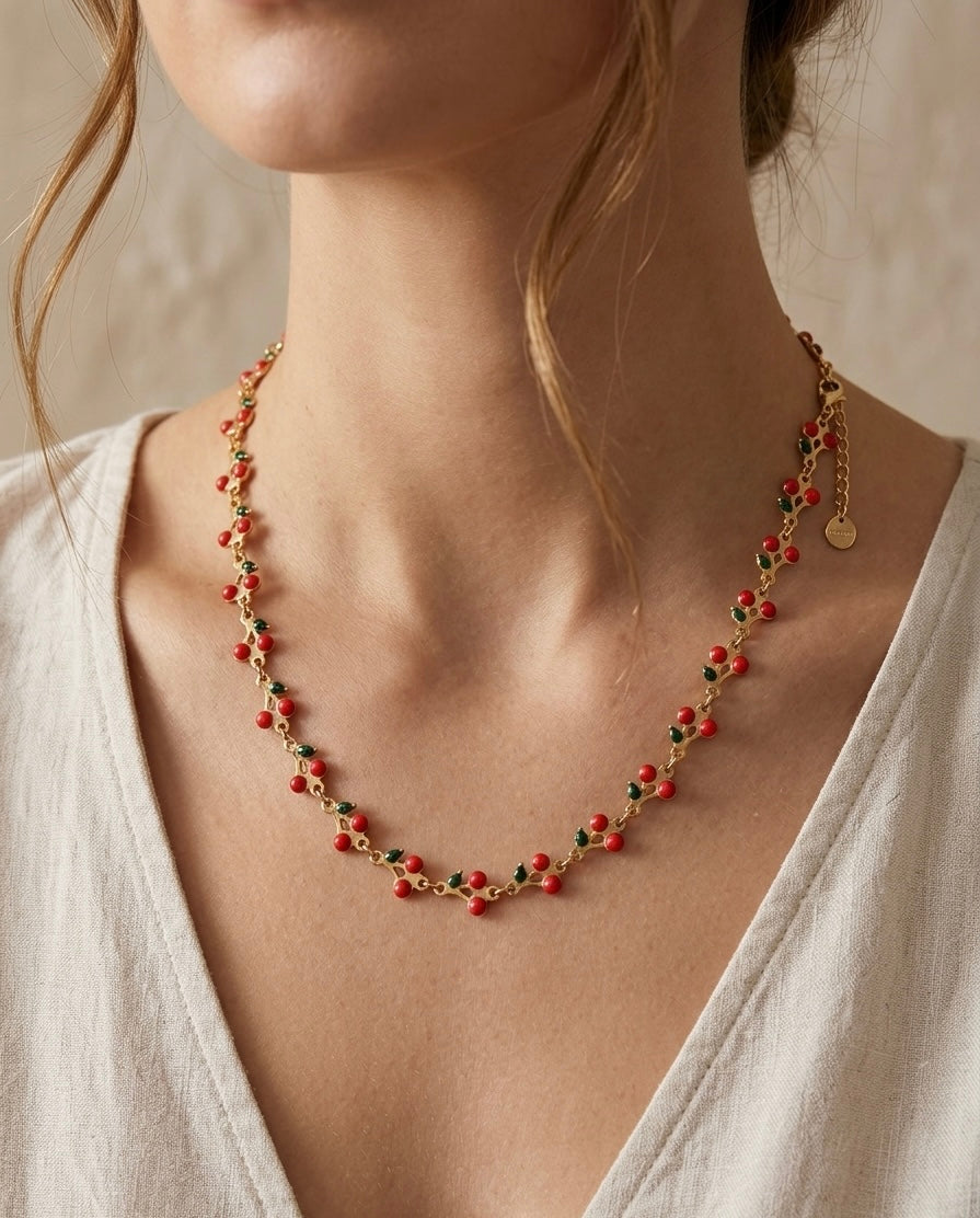 Collana CILIEGIE