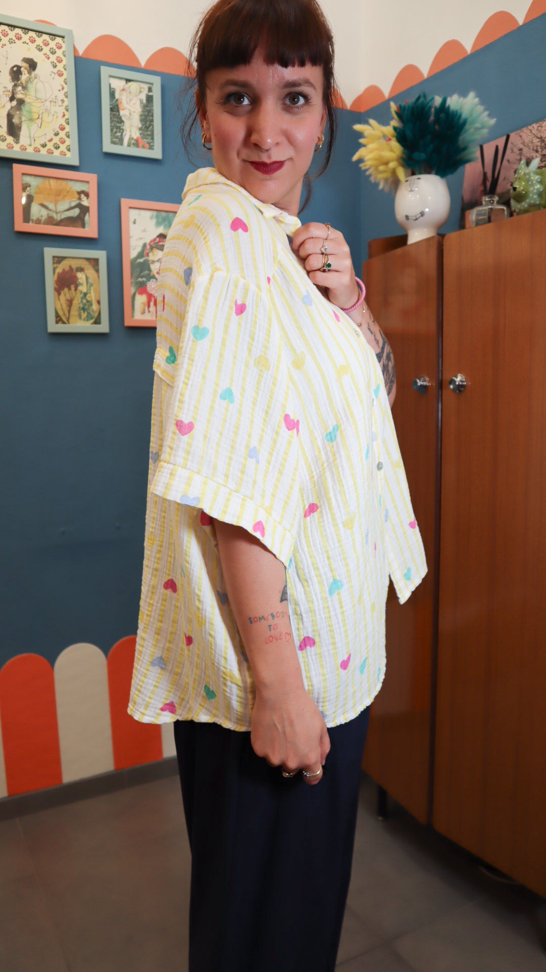 Camicia CUORE GIALLO