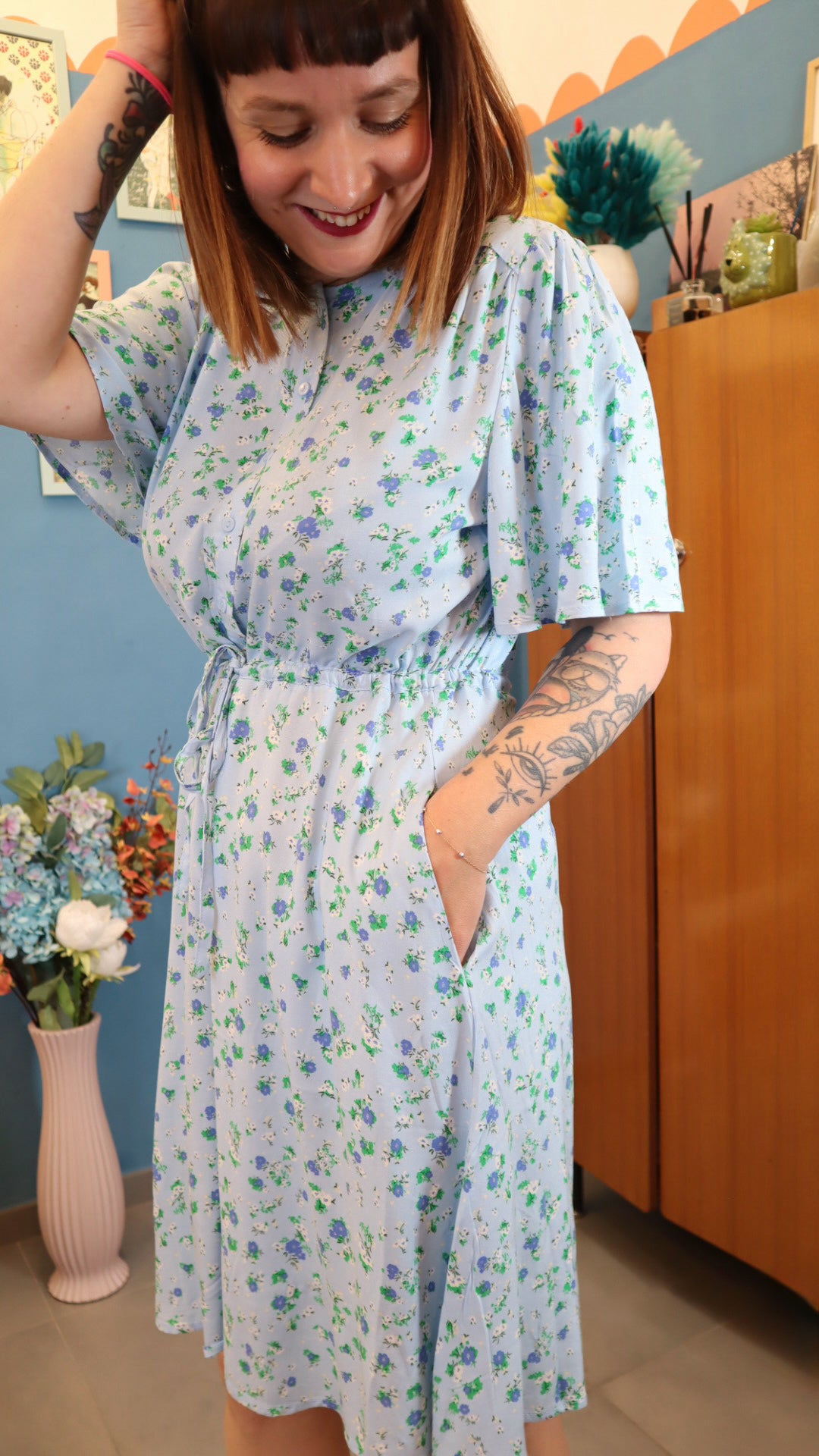 Vestito SKY FLOWER