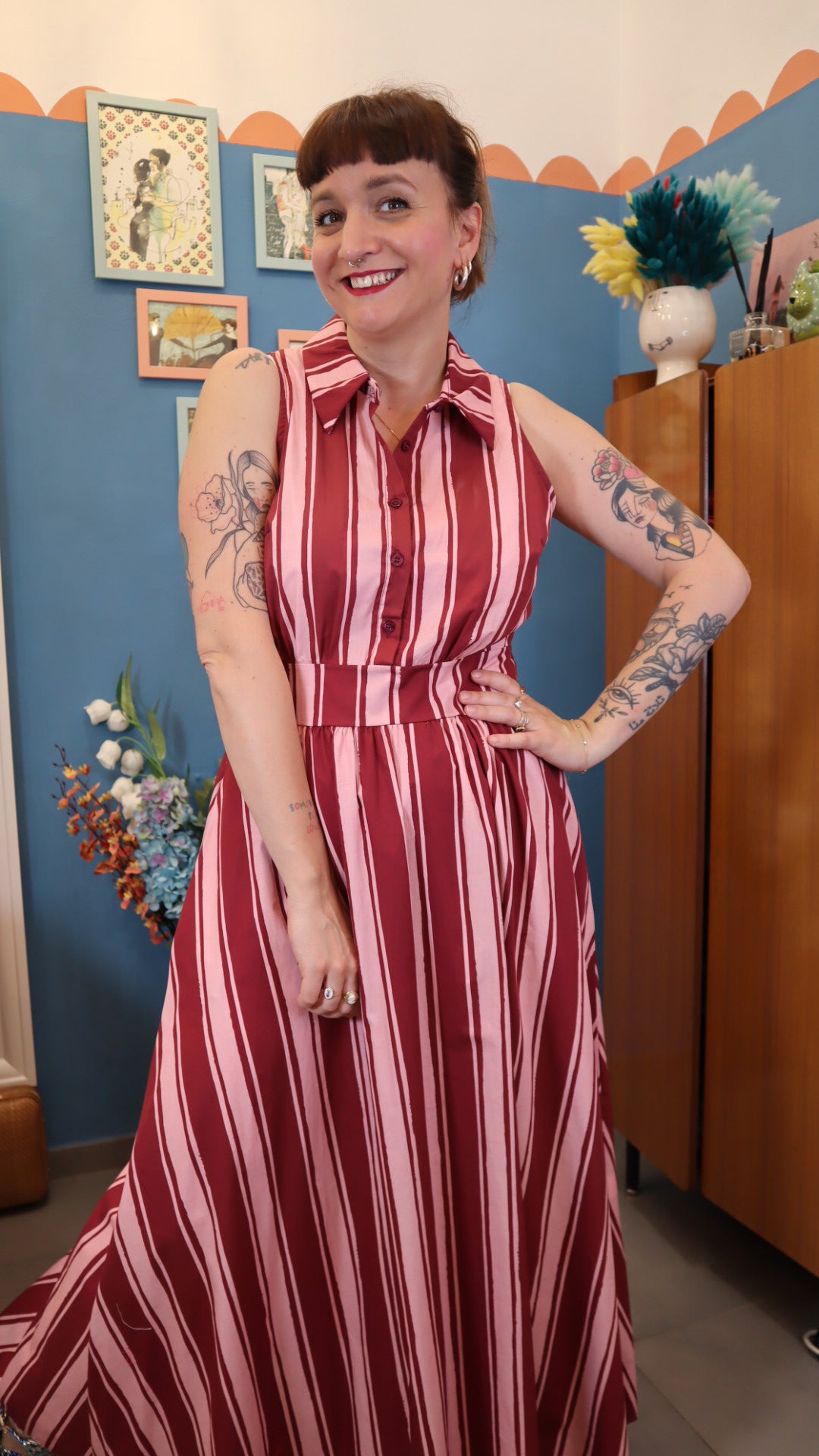 Vestito RIGHE