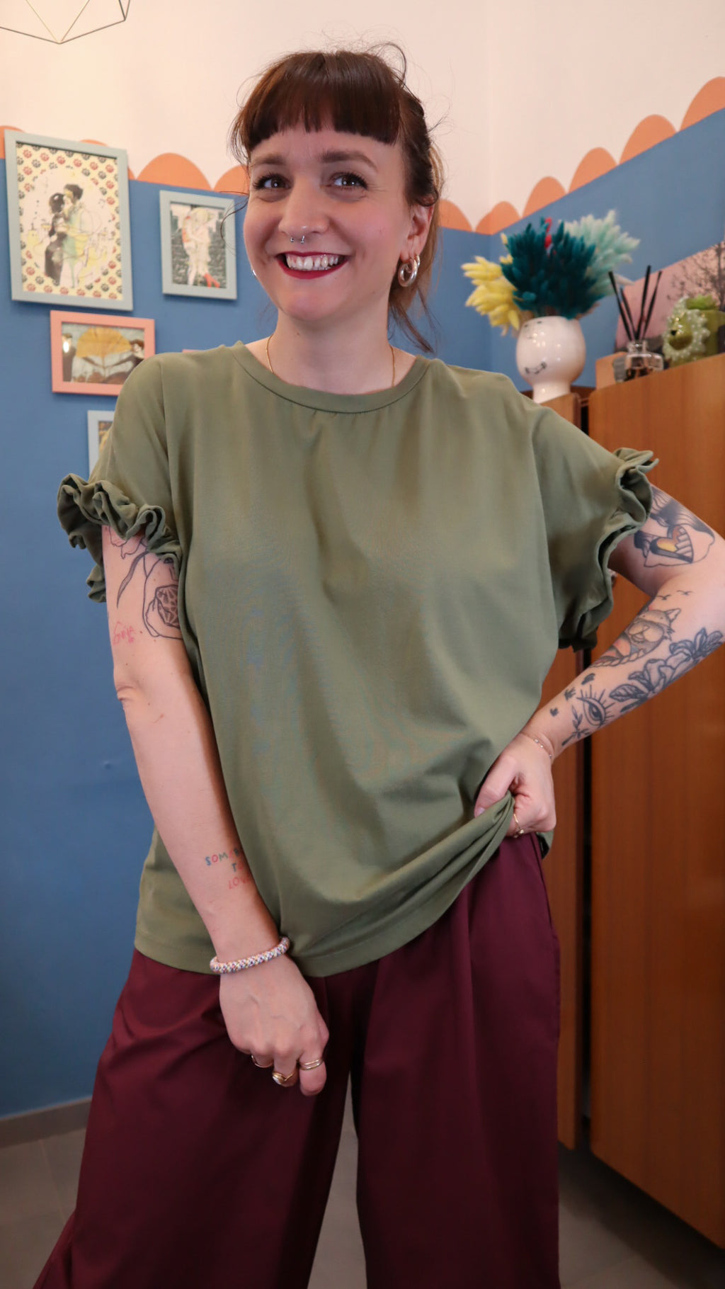 T-shirt basic VERDE