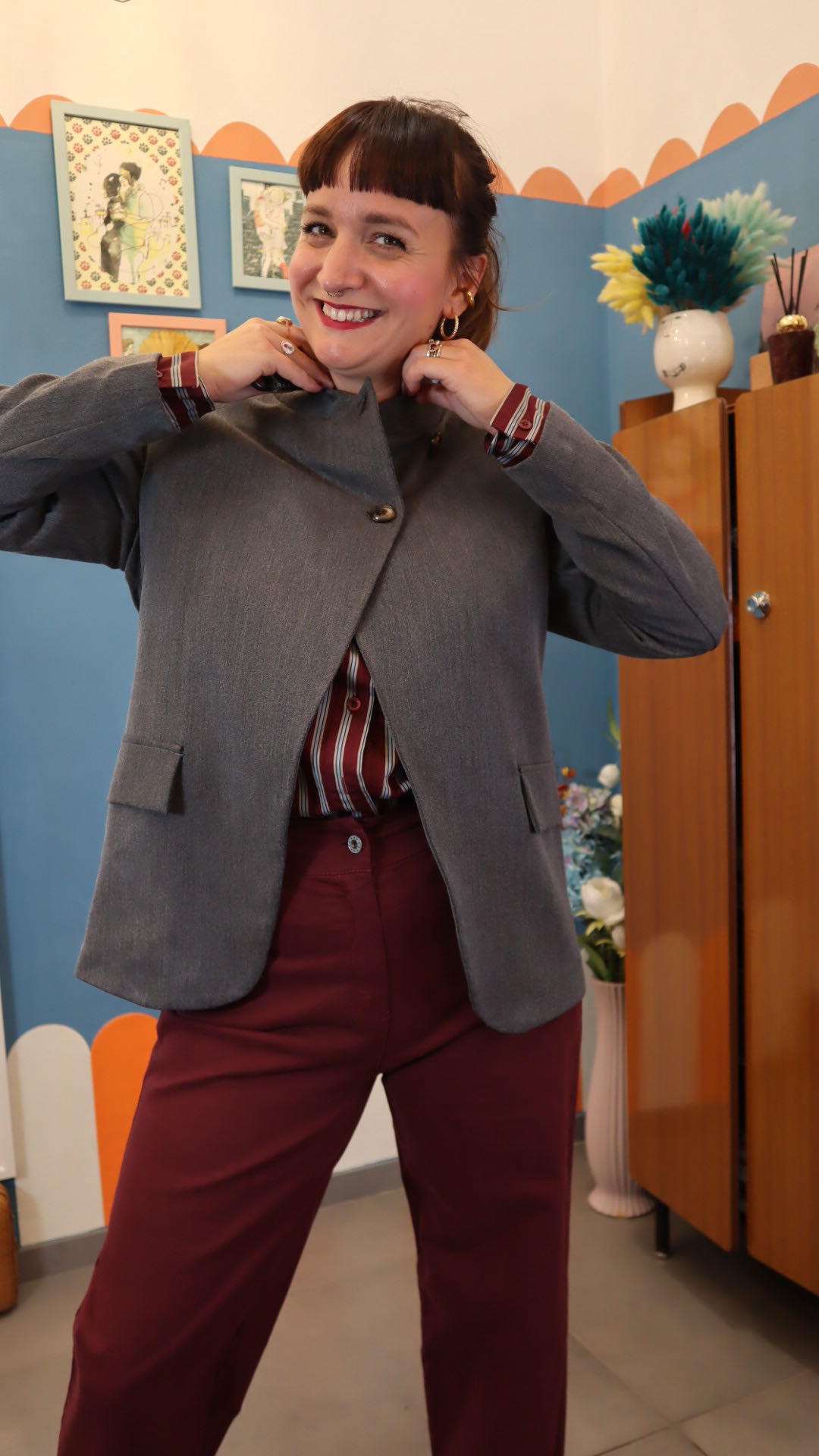 Blazer ASIAN GRIGIO