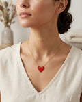Collana CUORE ROSSO