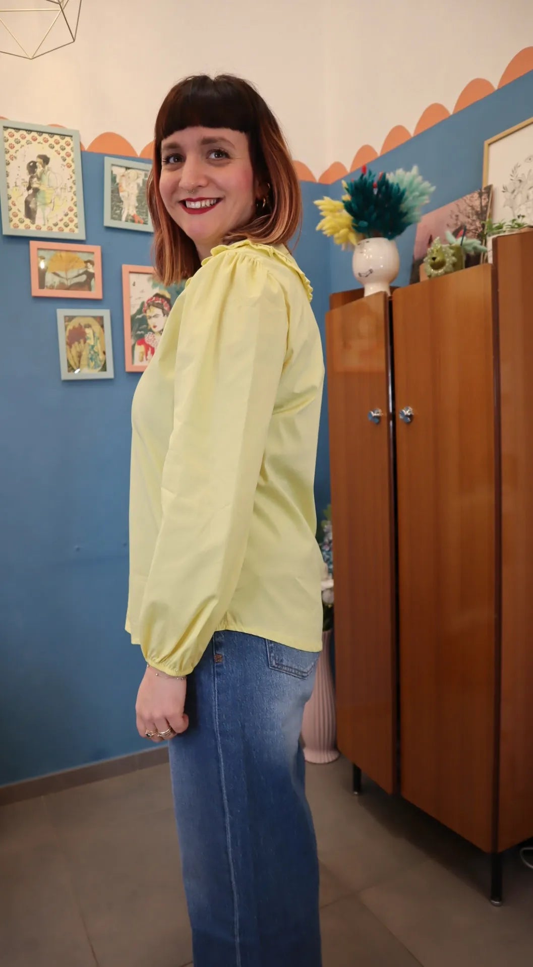 Camicia MARYJANE GIALLO